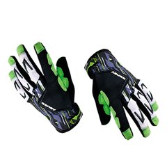 Велоперчатки VENZO VZ-F29-006 с пальцами L зеленые