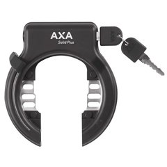 Велозамок Axa Lock Solid, нарамный, ключ, черный