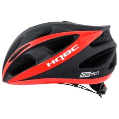 Велошлем шоссейный HQBC IQE черный/красный, матовый размер M (54-58cm) (Q090331M)