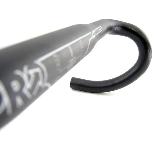 Руль для велосипеда PRO шоссейный компакт LT 44cm/31,8mm, черный (PRHA0284)