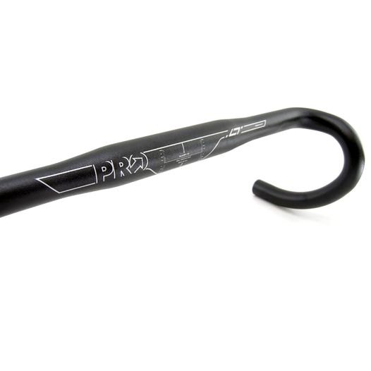 Кермо для велосипеда PRO шосейне компакт LT 44cm/31,8mm, чорнe (PRHA0284)