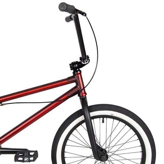 Трюковий велосипед BMX 20" KENCH Pro Cro-Mo 20,5" Червоний металік мат