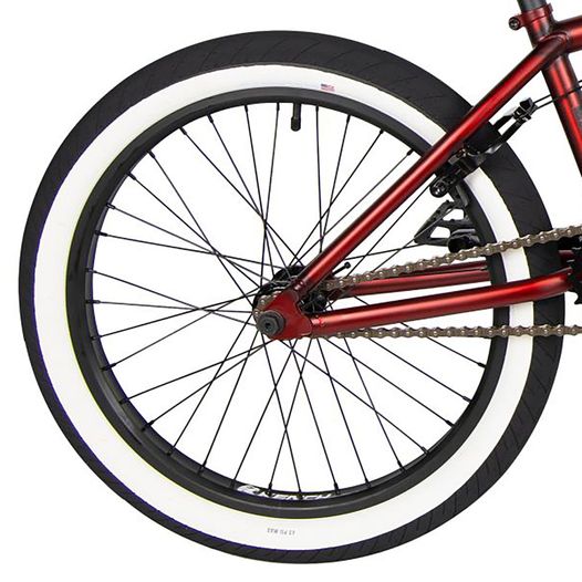 Трюковий велосипед BMX 20" KENCH Pro Cro-Mo 20,5" Червоний металік мат