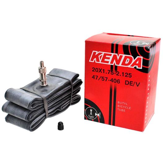Велосипедна камера Kenda 20x1,75-2,125 47/57-406 DV (Велоніпель/Dunlop)