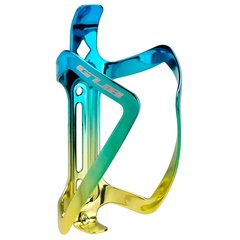 Флягодержатель для велосипеда GUB 08 алюминиевый сине-золотистый
