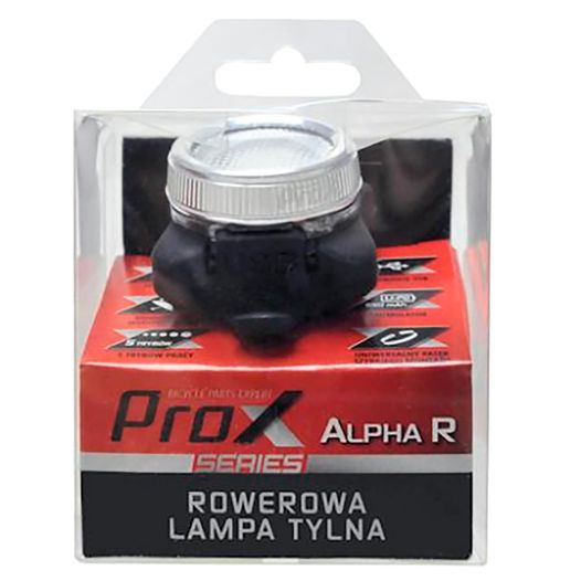 Велофонарь габаритный задний ProX Alpha R Cob Led