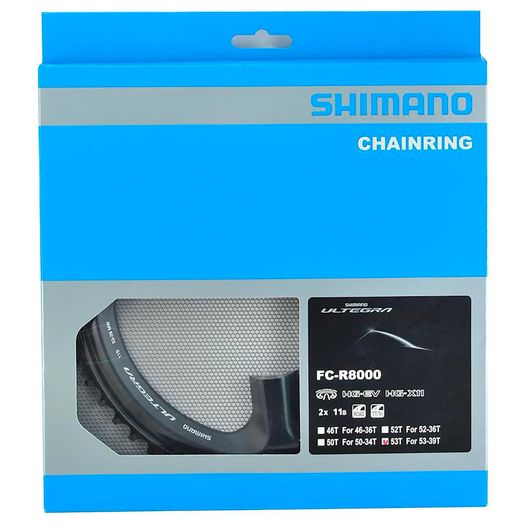 Передня зірка до шатуна Shimano FC-R8000 ULTEGRA 53зуб.-MT для 53-39T (Y1W898040)