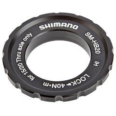 Стопорное кольцо LOCK RING, Shimano SM-HB20, внеш. монтаж вот 12/15/20мм THRU AXLE (OEM)
