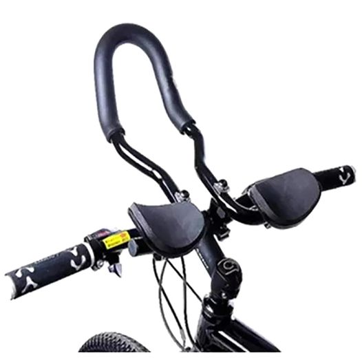 Велосипедный руль Antuke "лимонка" для шоссейного велосипеда, черный