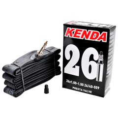 Велосипедная камера Kenda 26" 1,00-1,50 FV (Велониппель/Presta) 35мм