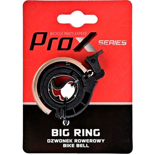 Звонок на велосипед ProX Big Ring L01 золотистый