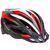 Велошлем с козырьком CIGNA WT-068 М (54-57см) черно-бело-красный